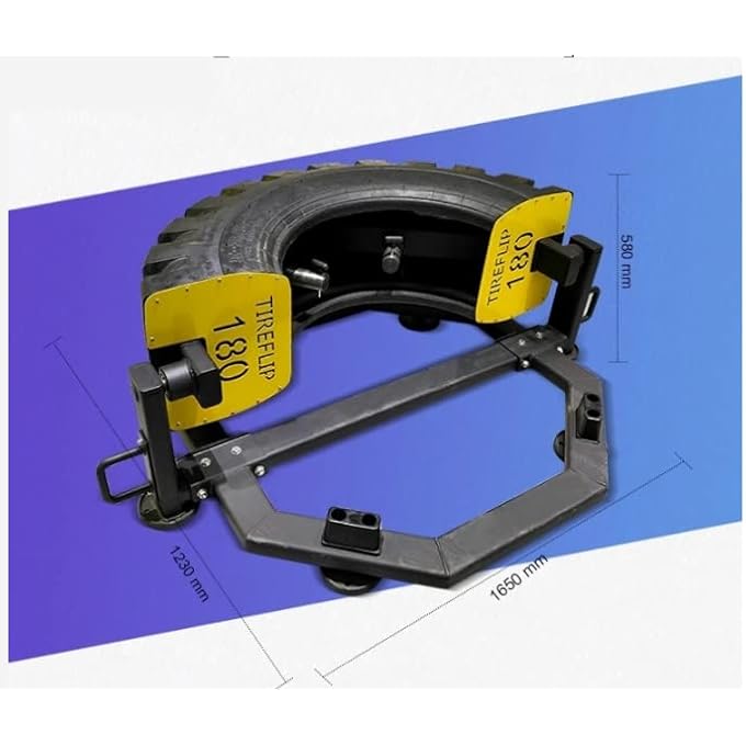 rayihni Tire Flip Crossfit Workout Training Machine Indoor Gym Fitness Equipment Machine Tire Flip Machine Explosive Power Fitness Roll Tire Strength Physical Training Tire-Mf-0152 Sl - Image 3