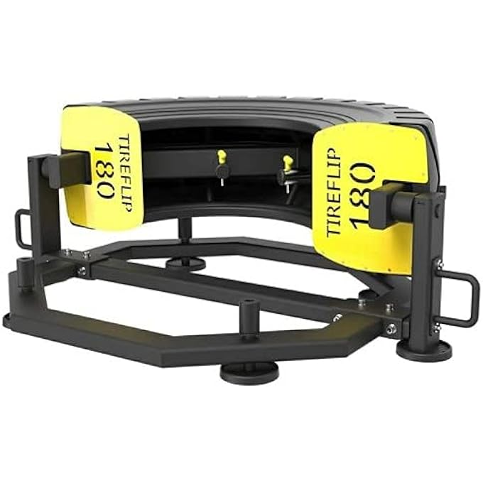 rayihni Tire Flip Crossfit Workout Training Machine Indoor Gym Fitness Equipment Machine Tire Flip Machine Explosive Power Fitness Roll Tire Strength Physical Training Tire-Mf-0152 Sl - Image 4