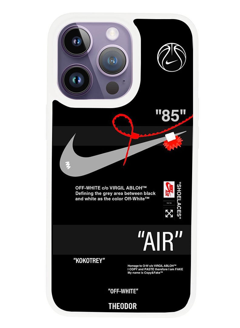 Theodor Protective Case Anti Scratch Shock Proof Cover For APPLE IPHONE 14 PRO MAX Cool Off whtie (White Bumper) - Image 1