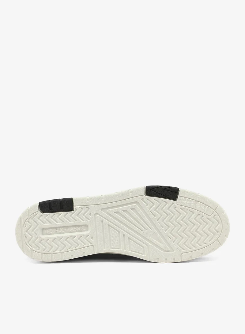 U.S. Polo Assn. black Men's Black Sneakers - Lightweight, Breathable and Comfortable Shoes for Men | Best Price UAE