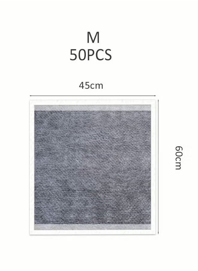 Vinnatsu S/M/L/XL Four Sizes Baby Disposable Bamboo Underpad Seamless Changing Pad Deodorizing Thick Diaper Ventilation Waterproof Leak-Proof Quick Drying  - Image 2