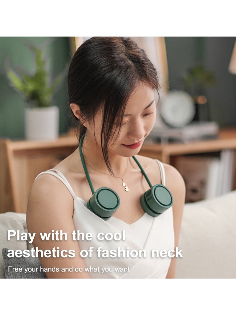 general Stylish Portable Fan Hanging Neck Small Mini-fan portable Air Conditioner For Cooling In Summer Portable Fan - Image 4