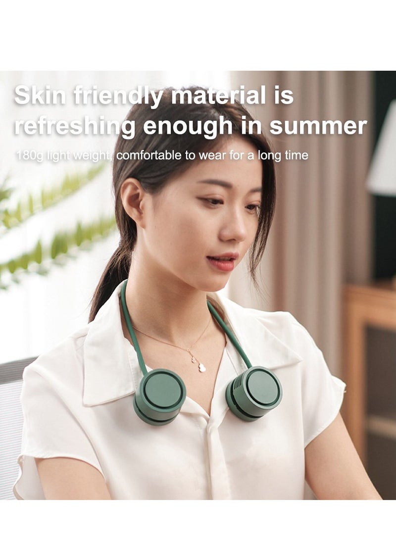 general Stylish Portable Fan Hanging Neck Small Mini-fan portable Air Conditioner For Cooling In Summer Portable Fan - Image 2