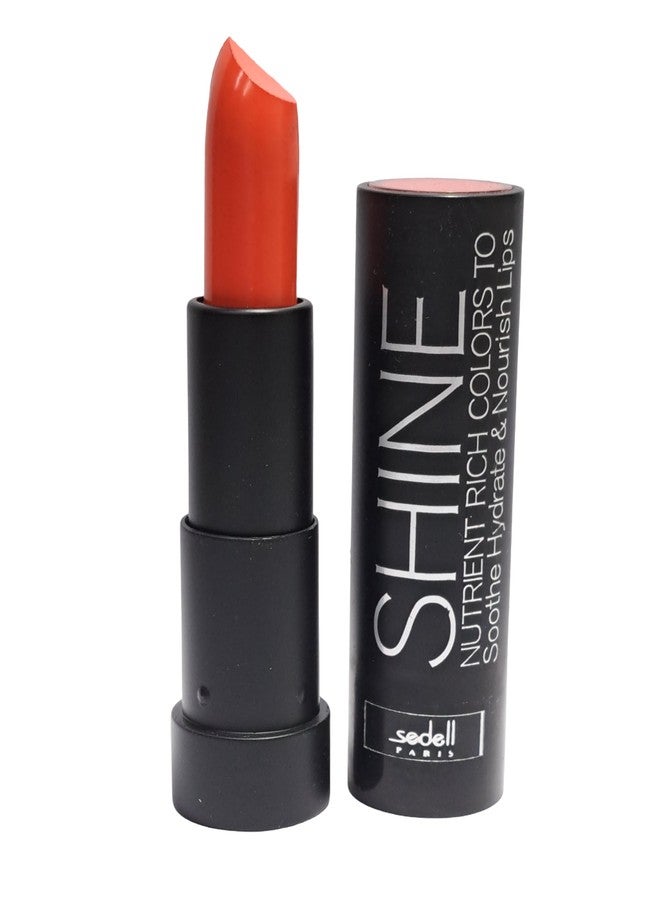 سيديل أحمر شفاه كريمي مطفي يدوم طويلاً من سيديل باريس شاين، غني بالألوان المغذية لتهدئة وترطيب وتغذية الشفاه، 3.8 غرام - Image 2