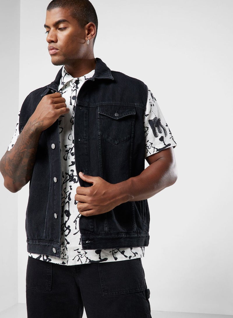 Edwin Jolien Vest Jacket - Image 1