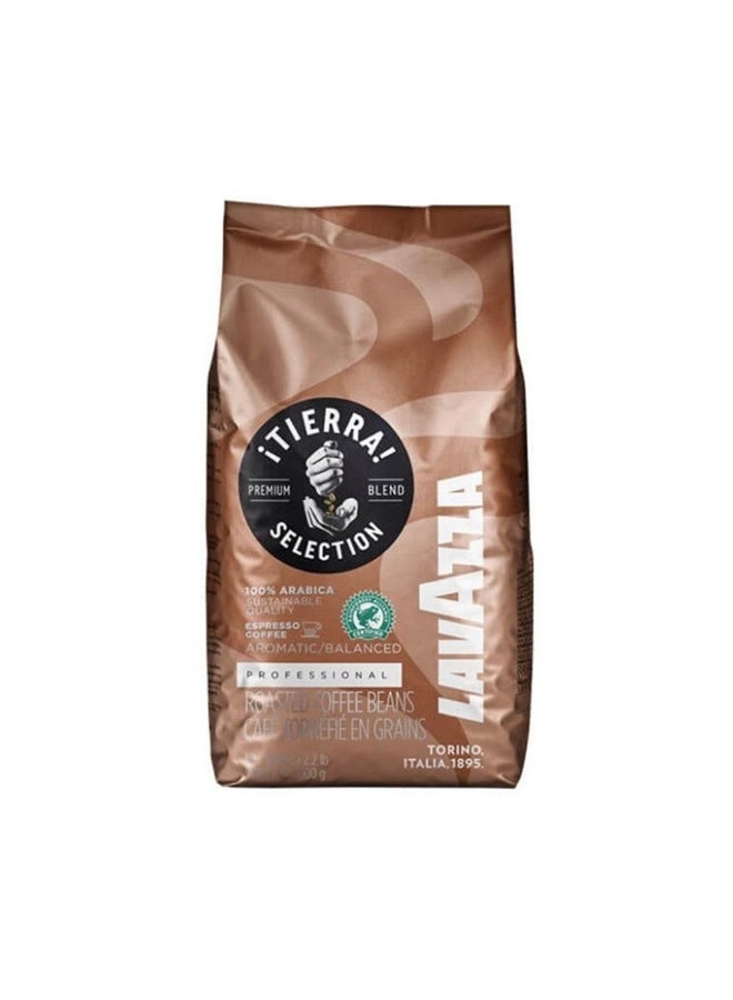 لافازا LAVAZZA - WHOLE BEANS - TIERRA COFFEE - 1 KG