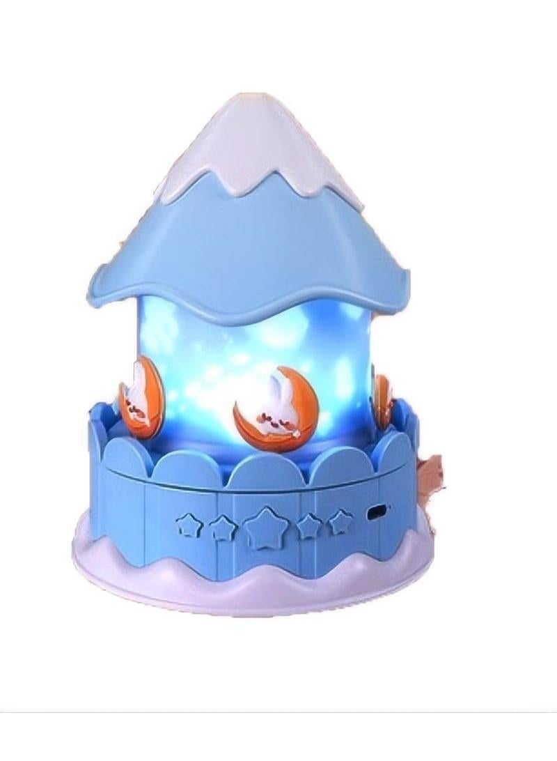 General Carousel Projection Light Gift Music Box Starry Sky Light  - Image 1