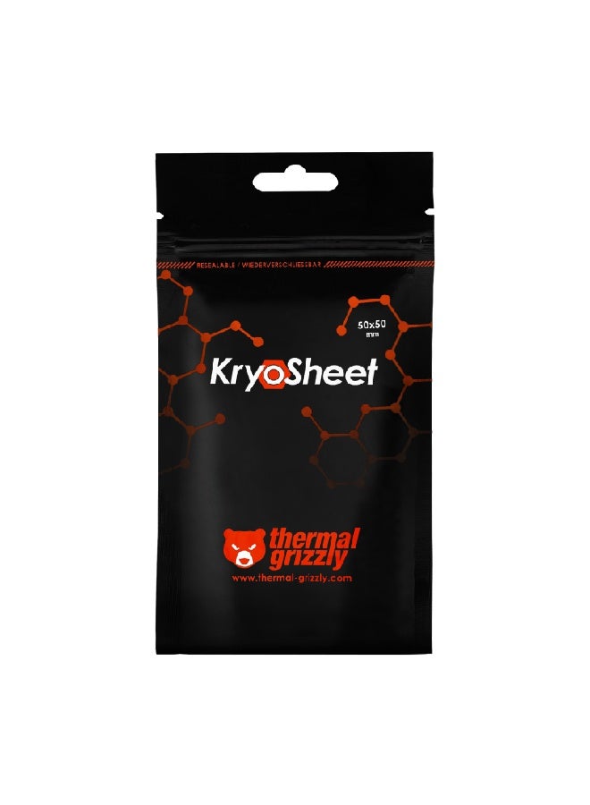 ثيرمال جرزلي وسادة حرارية KryoSheet 50x50 مم TG-KS-50-50 - Image 4