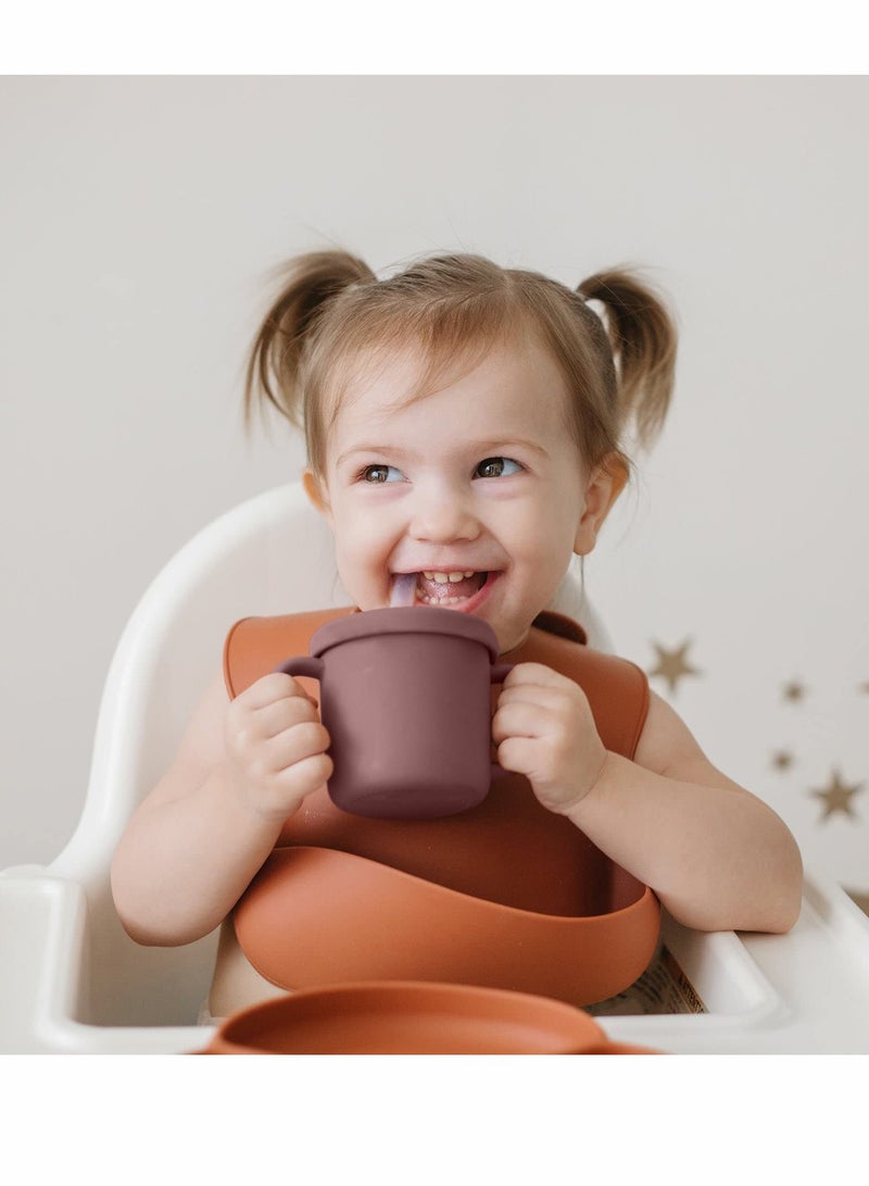 Silicone Snack and Sippy Cup Combo for Kids, Versatile and Easy to Clean - Image 2