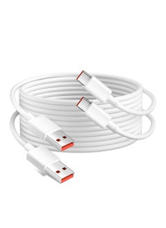 2Packs USB C Charger Cable 1M for Xiaomi Phones, Fast Charger Cable 120W 3A, 67W Turbo Charging Cable Type C Cable for Redmi Note 14 13 12 Pro 1110 Pro POCO X6 X6 Pro M6 Xiaomi Mi 14 14T 13T 13 Pro 13 12T Pro 12 Redmi K80 K70 K60 K50