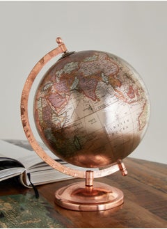 Rose Gold Desk Globe