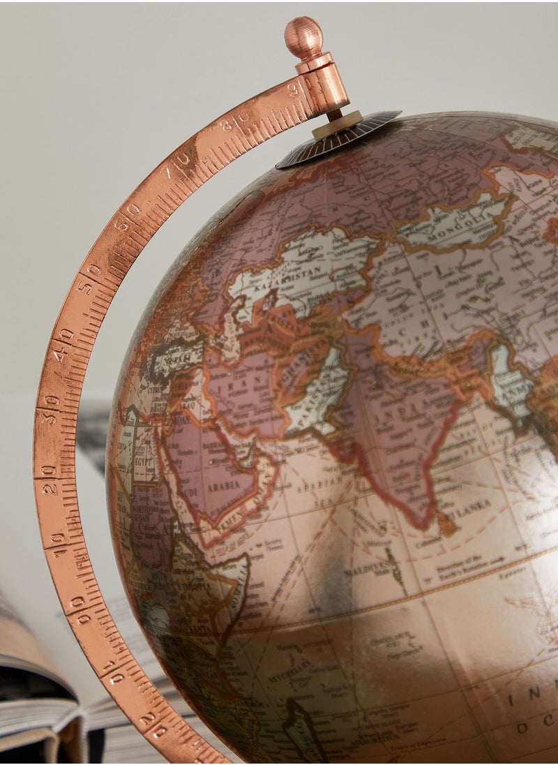 AURORA - Rose Gold Desk Globe - Image 1