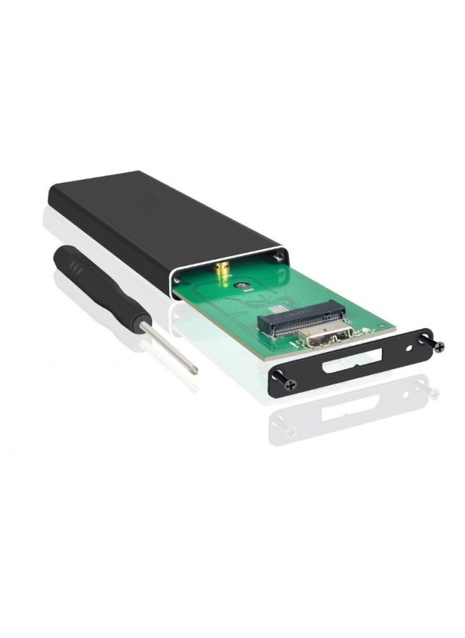 Generic USB3.1 Type C TO M.2 NGFF Solid State Hard Disk Box M.2 SSD TO Type C Hard Disk Box-Color:NGFF To USB3.1 Red Square TYPE-C  - Image 3