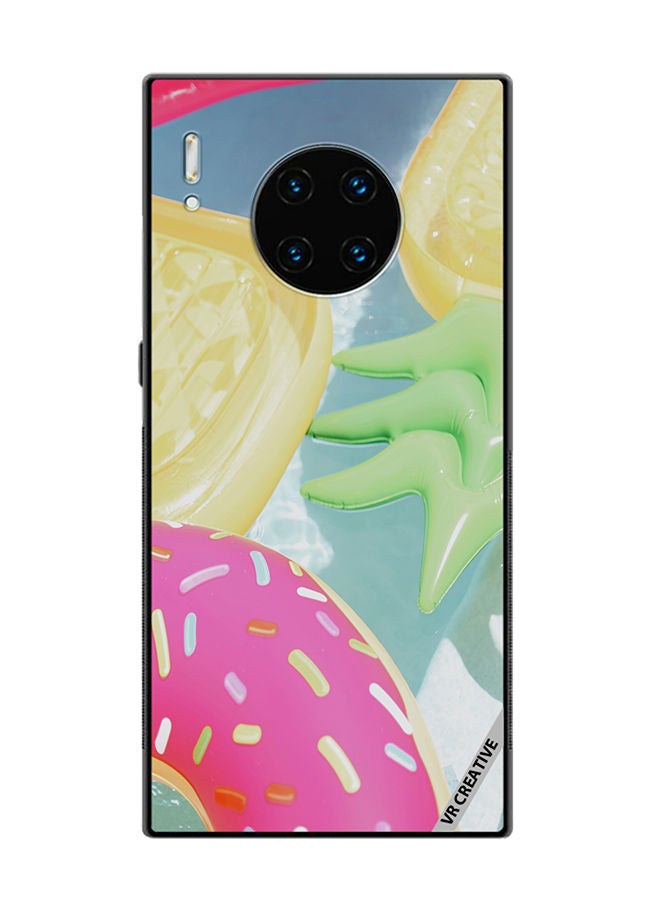 VR CREATIVE Protective Case Cover For Huawei Mate 30 Pro Pool Fun Design Multicolour - Image 1