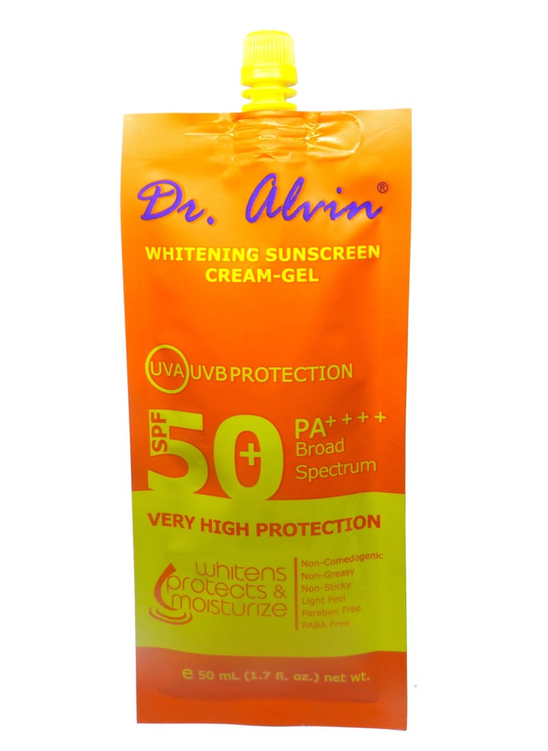 Dr. Alvin Dr. Alvin Dr.Alvin Sunscreen Gel Cream 50g  - Image 1