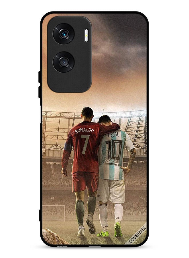Covernex Honor X50i 5G Protective Case Cover Messi & CR7 Ronaldo  - Image 1