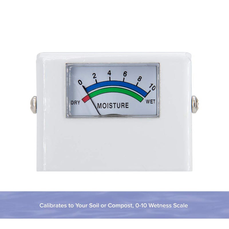 Reotemp 15 Inch Garden and Compost Moisture Meter, Garden Tool Ideal for Soil, Plant, Farm and Lawn Moisture Testing - Image 2