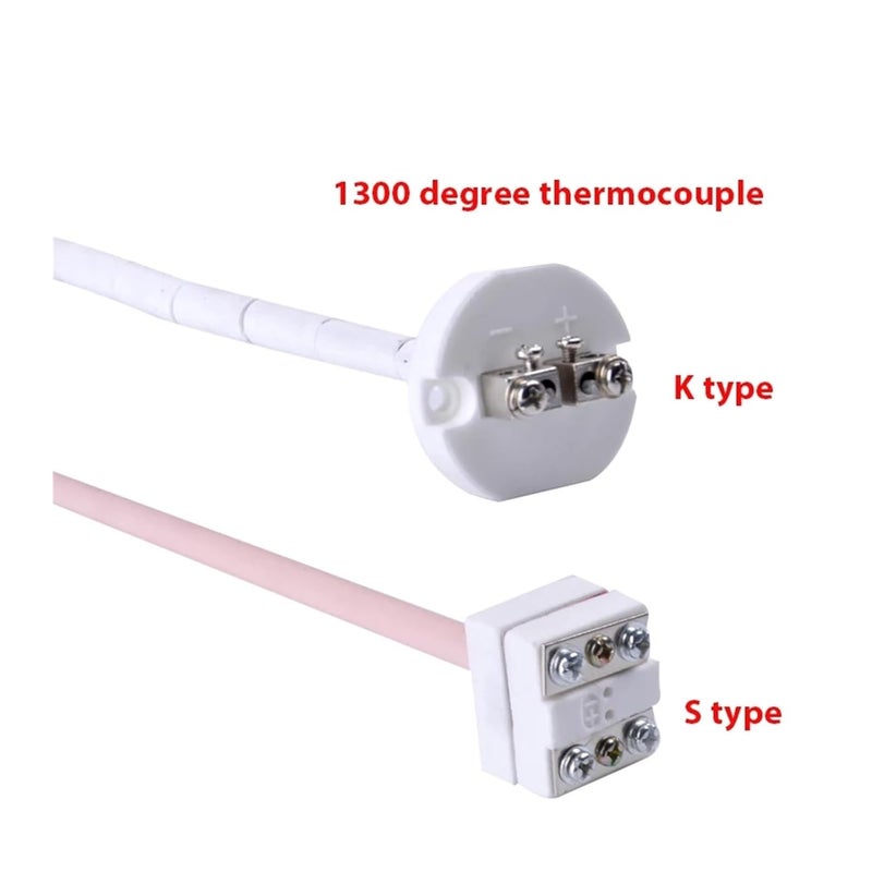 K Type Thermocouple Sensor for Ceramic Furnaces Industrial Grade 1300 Degrees F - Image 3