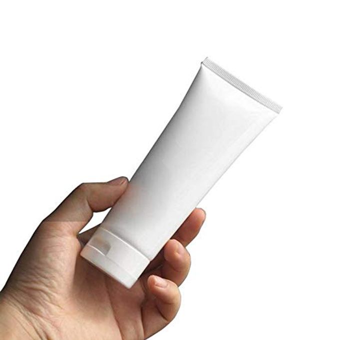 Natuworld 20Pcs 30Ml/1Oz Plastic Empty Refillable Travel Cosmetic Soft Tubes Squeeze Bottle Makeup Sample Container With Flip Cap For Lotion Cream Shampoo Toiletries Facial Cleanser - Image 5