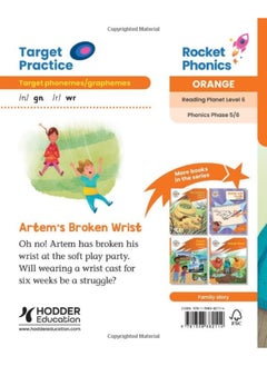 Reading Planet: Rocket Phonics - Target Practice - Artem's Broken Wrist - Orange  - Image 2