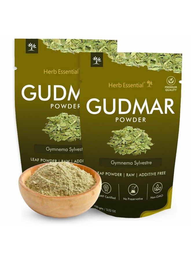 Herb Essential Gudmar, 200 g |Madhunashini Powder| Gurmar Powder|For Blood Suger Management(100g Pack of 2) - Image 1
