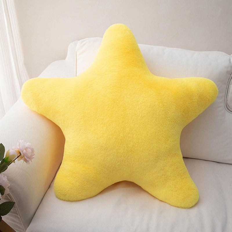 Star Shape Plush Cushion for Couches Beds Sofa Soft Supportive Throw Pillow 40cm Stuffed Toy Living Room Bedroom Decors Kids Room Pillow - Image 2