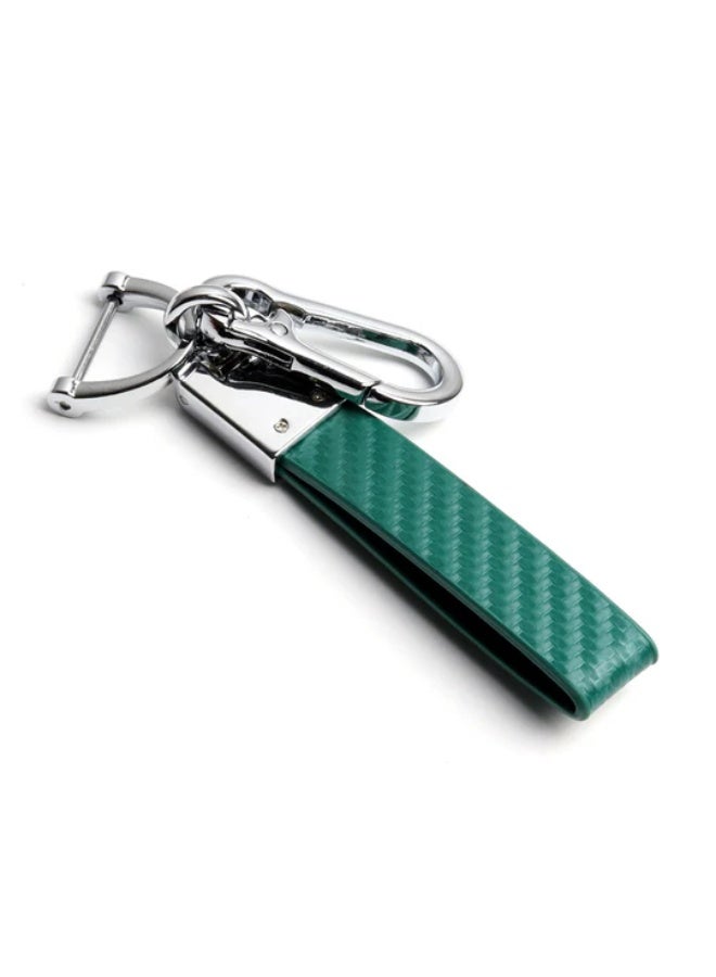 LEXUS Carabiner Keychain, Universal Heavy Duty Woven Handmade Leather Key Chain for Men and Women - Image 3