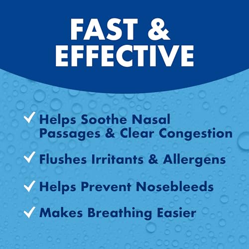 Arm & Hammer Simply Saline Daily Care Nasal Mist 4.4oz, Saline Nasal Spray, Drug-Free, 2-Pack - Image 3