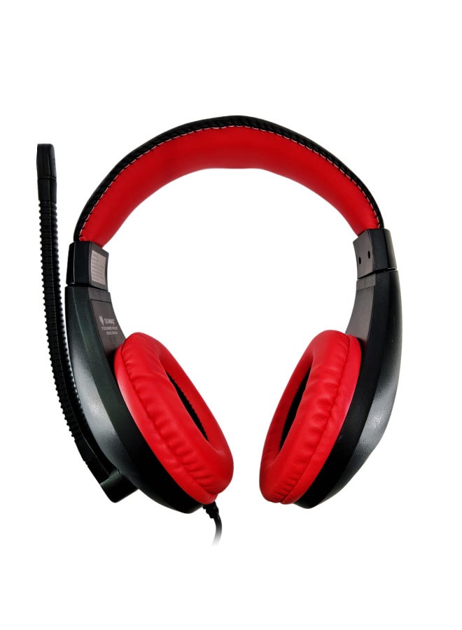 GIGAMAX GM-530 Professional Stereo Headset with Adjustable Microphone - Dual 3.5mm Jack - Lightweight & Comfortable Over-Ear Design with Headrest Padding - Ideal for Call Centers, Customer Service, Online Studies, and Remote Work - Image 2
