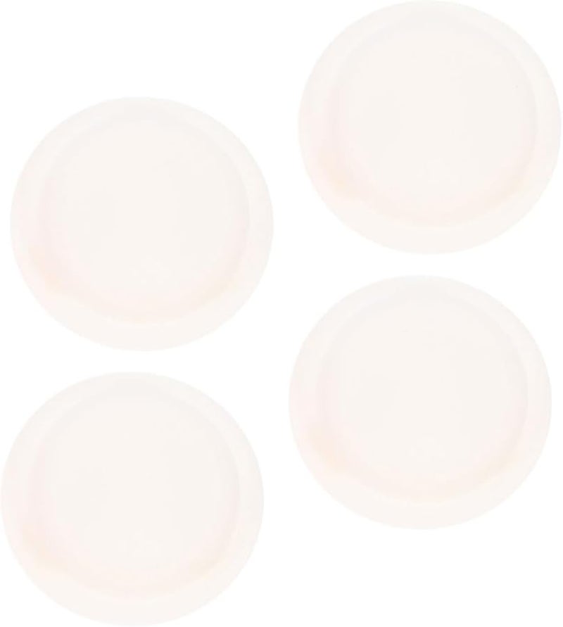 Tofficu 4Pcs Silicone Protective Sleeve Cover for Dog Cat Tracker Tags Shockproof White - Image 1