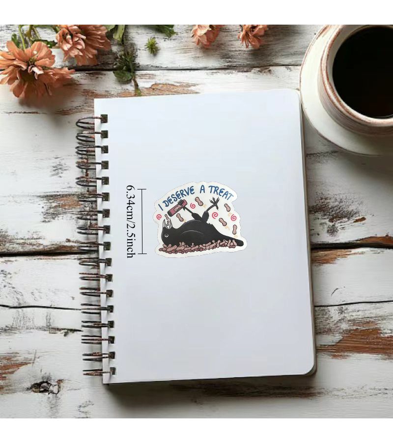 Pvc Water Bottle Stickers Funny Cute Laptop Sticker Decals - Image 2
