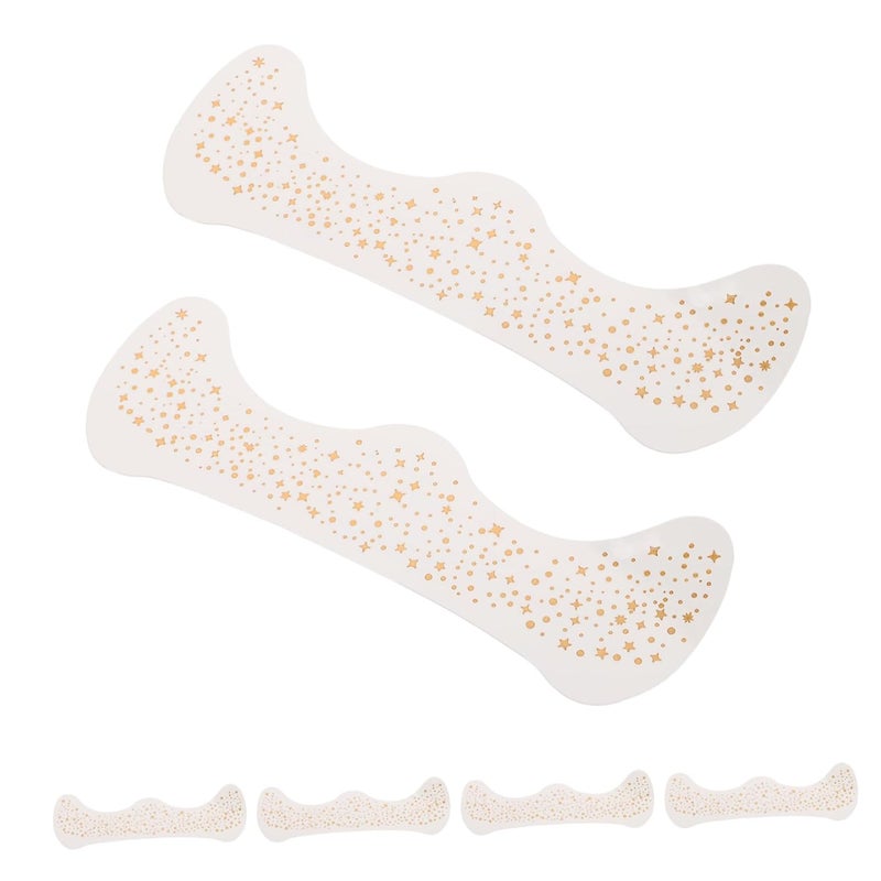 6sheets Glitter Freckle Tattoos Fake Freckles Face Stickers for Party Boys and Girls Women Adults - Image 1