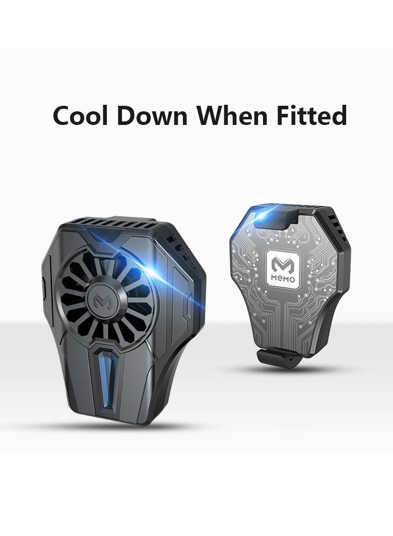 MEMO DL01 No Noise Mobile Phone Radiator Phone Cooling Fan For Gaming - Image 2