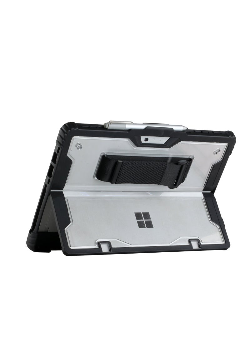 Pad Protective Case Fit for Microsoft Surface Pro 9, with Shoulder Strap, Hand Strap, Stylus Pen Holder, Shock-Absorbing and Drop-Resistant Rugged Protective Cover - Image 1