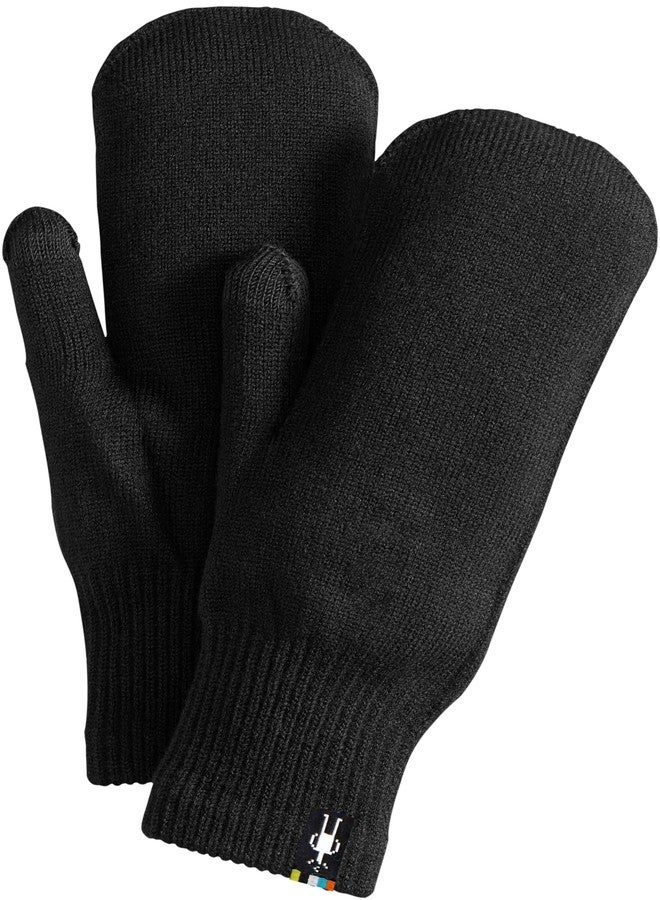 Smartwool Knit Mitt Black Large - Image 1