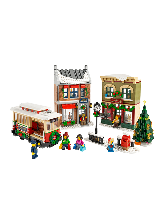ليغو Holiday Main Street 10308 Building Kit; Build a Christmas Display from the Winter Village Collection; A Gift Idea for Christmas Lovers and a Festive Model Set to Enjoy with the Family (1,514 Pieces)