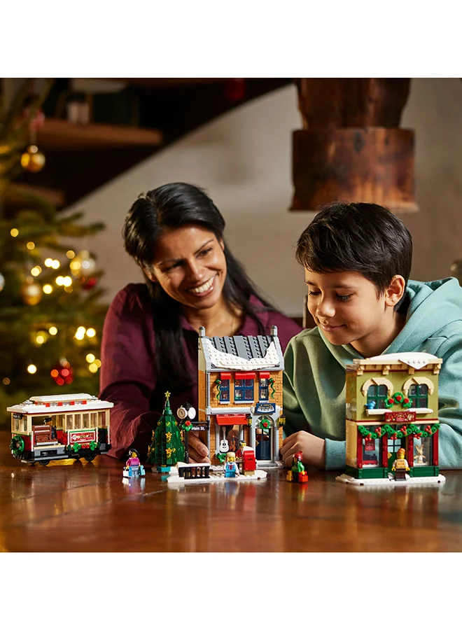 ليغو Holiday Main Street 10308 Building Kit; Build a Christmas Display from the Winter Village Collection; A Gift Idea for Christmas Lovers and a Festive Model Set to Enjoy with the Family (1,514 Pieces)