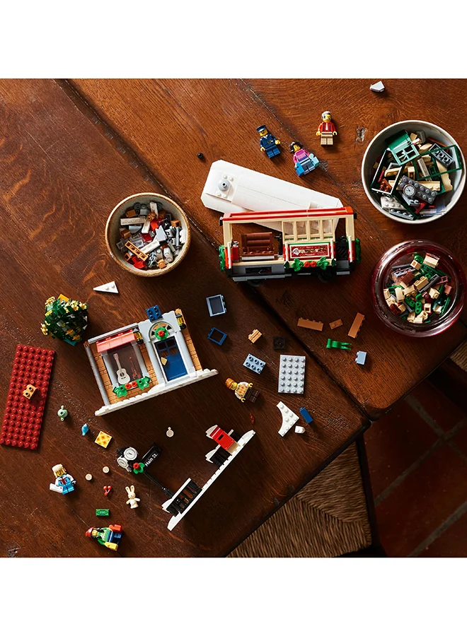 ليغو Holiday Main Street 10308 Building Kit; Build a Christmas Display from the Winter Village Collection; A Gift Idea for Christmas Lovers and a Festive Model Set to Enjoy with the Family (1,514 Pieces)