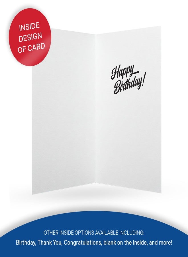 Desert Cactus The University of Kansas 5x7 Inch Greeting Card Jayhawks KU Single Folded Cardstock with Envelope Party Celebration Officially Licensed (5x7 Card A - Birthday) - Image 2