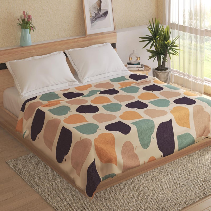 Home Centre Corsica Elegant Microfibre Printed Double Dohar - Image 1