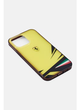 Scuderia Ferrari Iphone 14 Pro Max Brand Logo Protective Case, Yellow  - Image 3