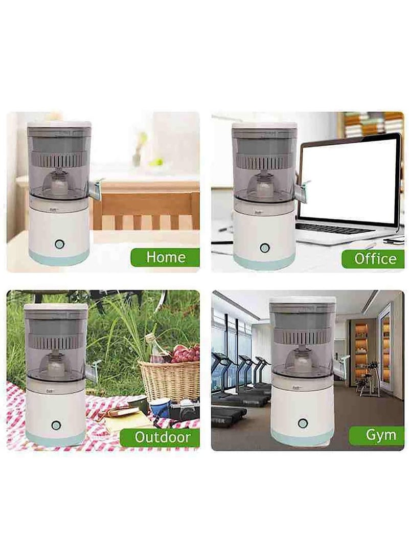 ELTRAZONE Wireless Fully Automatic Electric Juicer 700ML Portable Blender mini Juicer Pomace & Juice Separation/Juicing Rate Over 90%/BPA Free  - Image 5