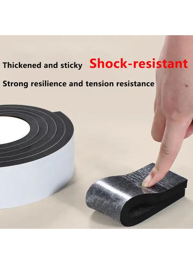 Double Sided EVA Tape Shock Absorbing Anti Vibration Pads 1mm Thick Black Durable Floor Protection - Image 5