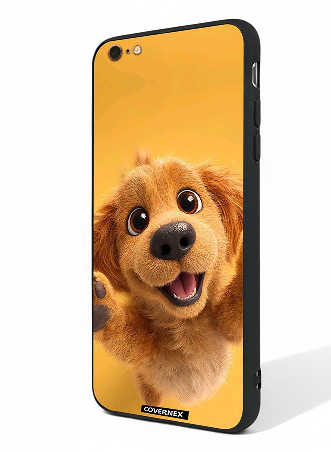 Covernex Apple iPhone 6s Plus Protective Case Cover Printed Featuring Adorable Puppy Portrait - Image 1