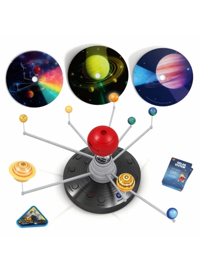 Solar System Projector for Kids – 8 Planets Voice Interactive Night Light with 24 Space Slides | STEM Astronomy Learning Toy | Galaxy Educational Lamp - Image 4