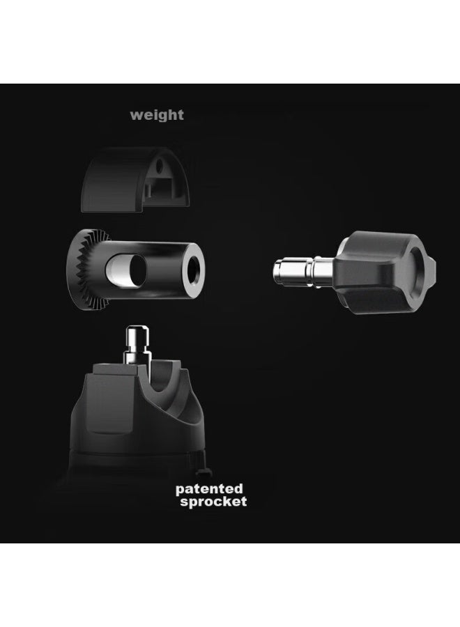 Pgytech Action Camera Mount, Pocket3 Motorcycle Rearview Mirror Bracket, Metal Clamp, Insta360 Cycling Mount, Gopro Multifunctional Photography Action5Pro Bracket - Image 3