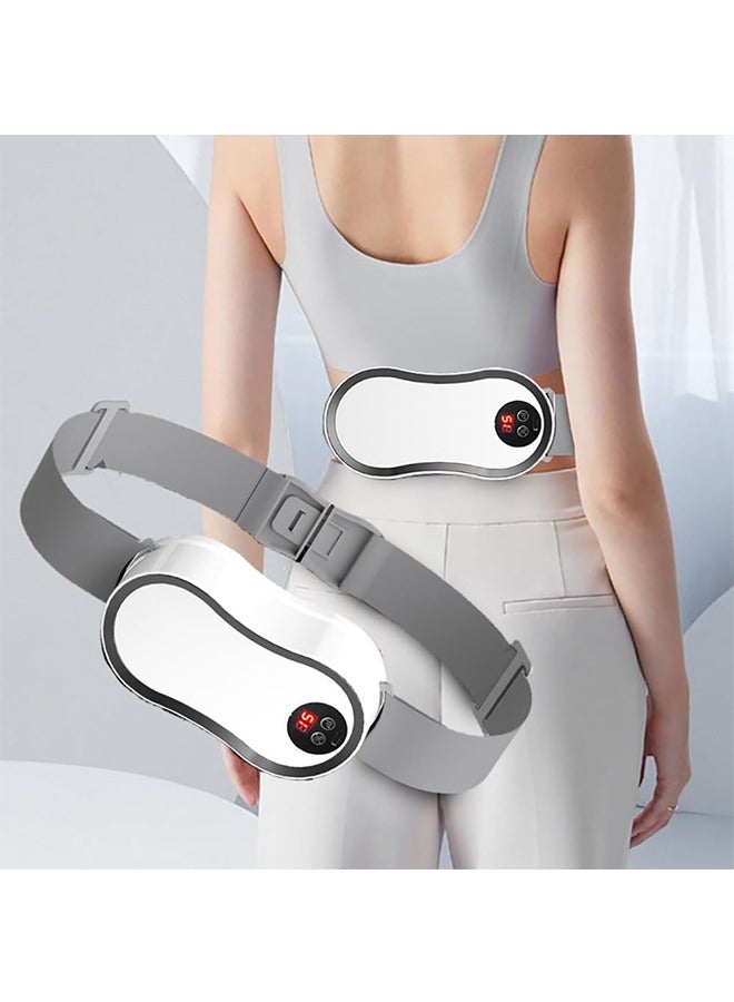 JCB CHIC جهاز تدليك كهربائي للخصر والبطن، 6 أوضاع اهتزازية لحزام تدليك للظهر والخصر والبطن، حزام تنحيف لاسلكي محمول للنساء والرجال (WNK-999) - Image 1