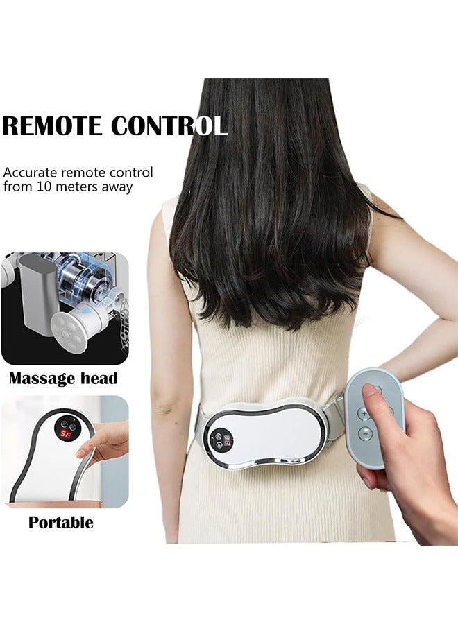 JCB CHIC جهاز تدليك كهربائي للخصر والبطن، 6 أوضاع اهتزازية لحزام تدليك للظهر والخصر والبطن، حزام تنحيف لاسلكي محمول للنساء والرجال (WNK-999) - Image 3