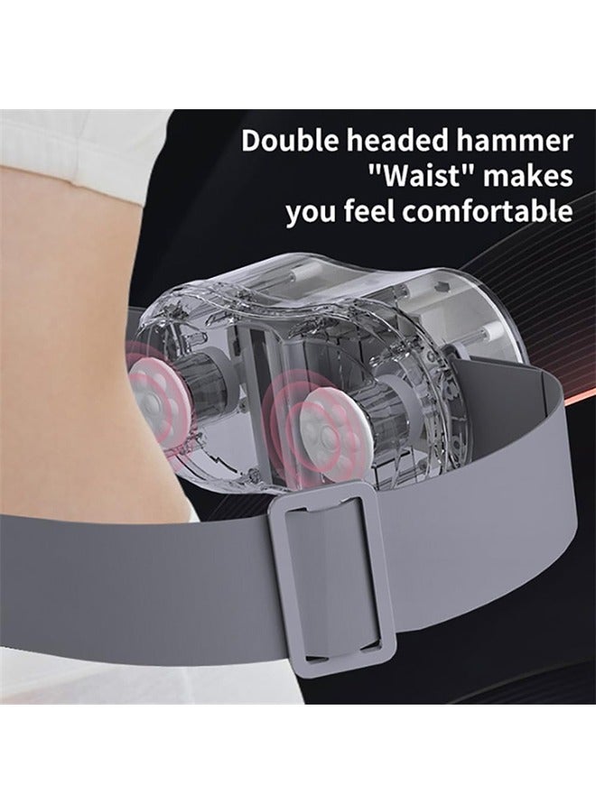 JCB CHIC جهاز تدليك كهربائي للخصر والبطن، 6 أوضاع اهتزازية لحزام تدليك للظهر والخصر والبطن، حزام تنحيف لاسلكي محمول للنساء والرجال (WNK-999) - Image 5