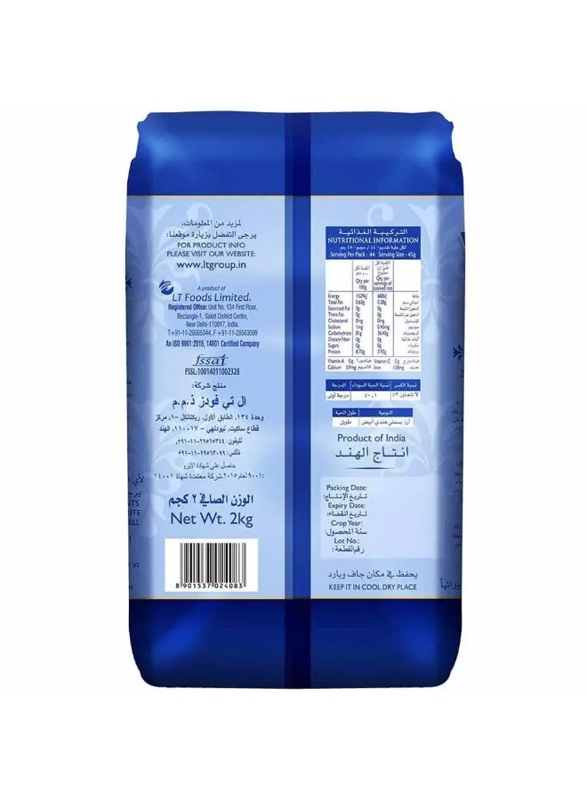 Daawat Traditional White Indian Basmati Rice, 2kg - Image 5